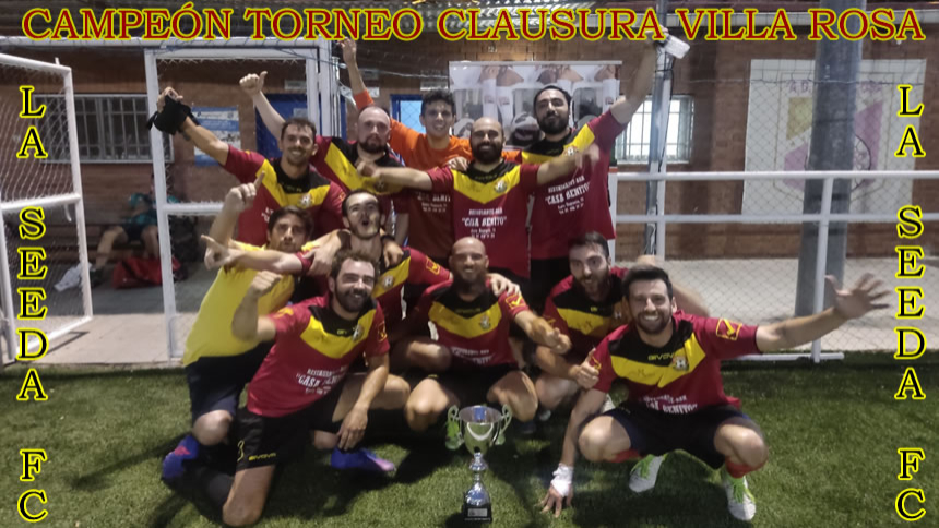 CAMPEÓN TORNEO CLAUSURA VILLA ROSA